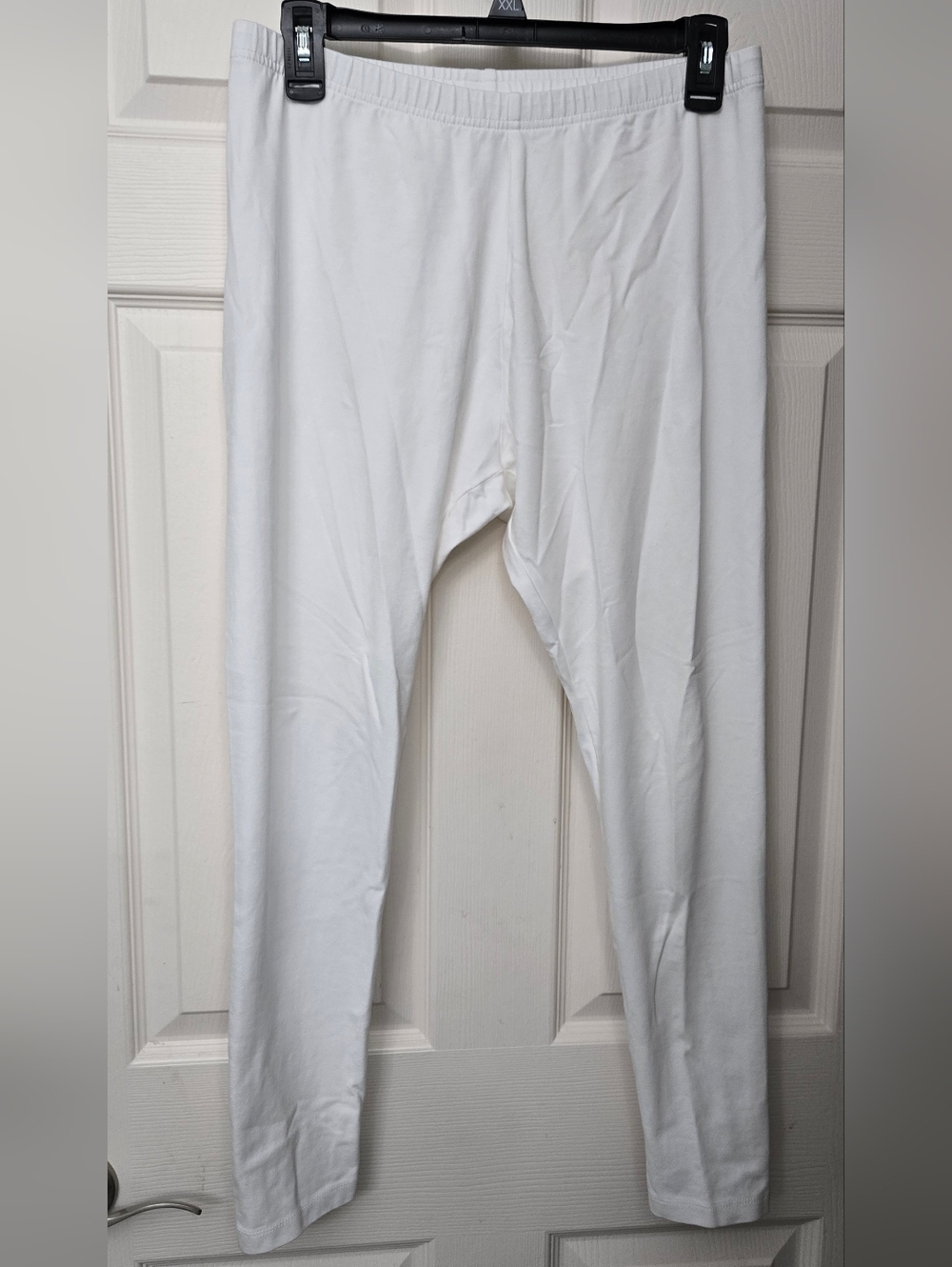 J. Jill Ankle Leggings PRIMA White Stretch Leggings, Size M